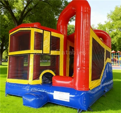 Pripučiamas 5 in 1 Combo su čiuožykla